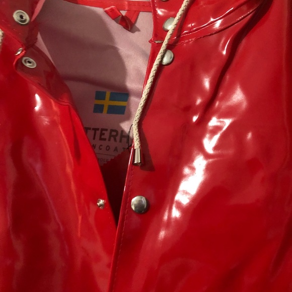 Stutterheim heavy duty opal Raincoat - Picture 3 of 7